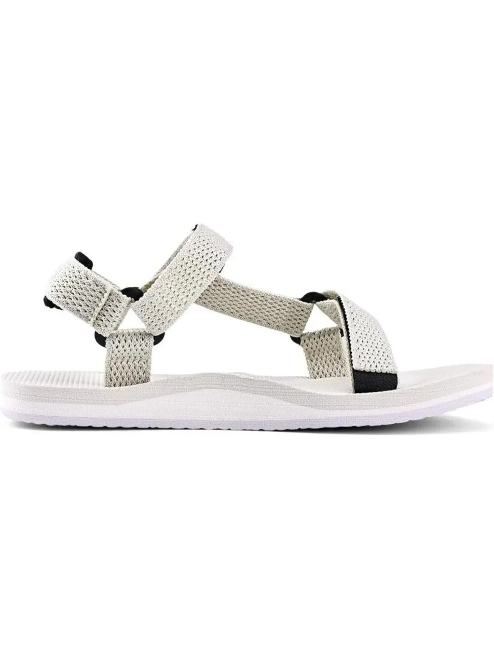 Women's Light Green Hiking Sandals with-Arch-Support Webbing-Outdoor Beach Water
